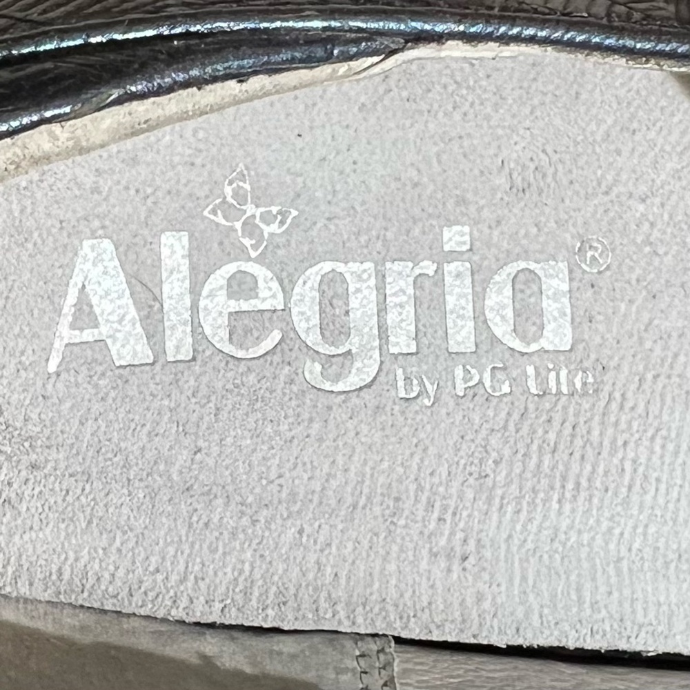 Alegria Paloma - Metallic Blue Leaf Pattern - Picture 9 of 12